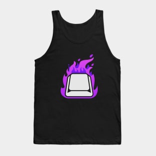 Fire Keycap Tank Top